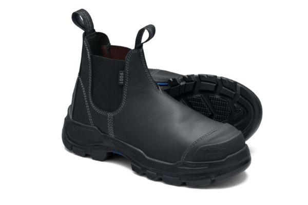 Picture of BLUNDSTONE 9001 UNISEX ROTOFLEX SAFETY BOOTS - BLACK